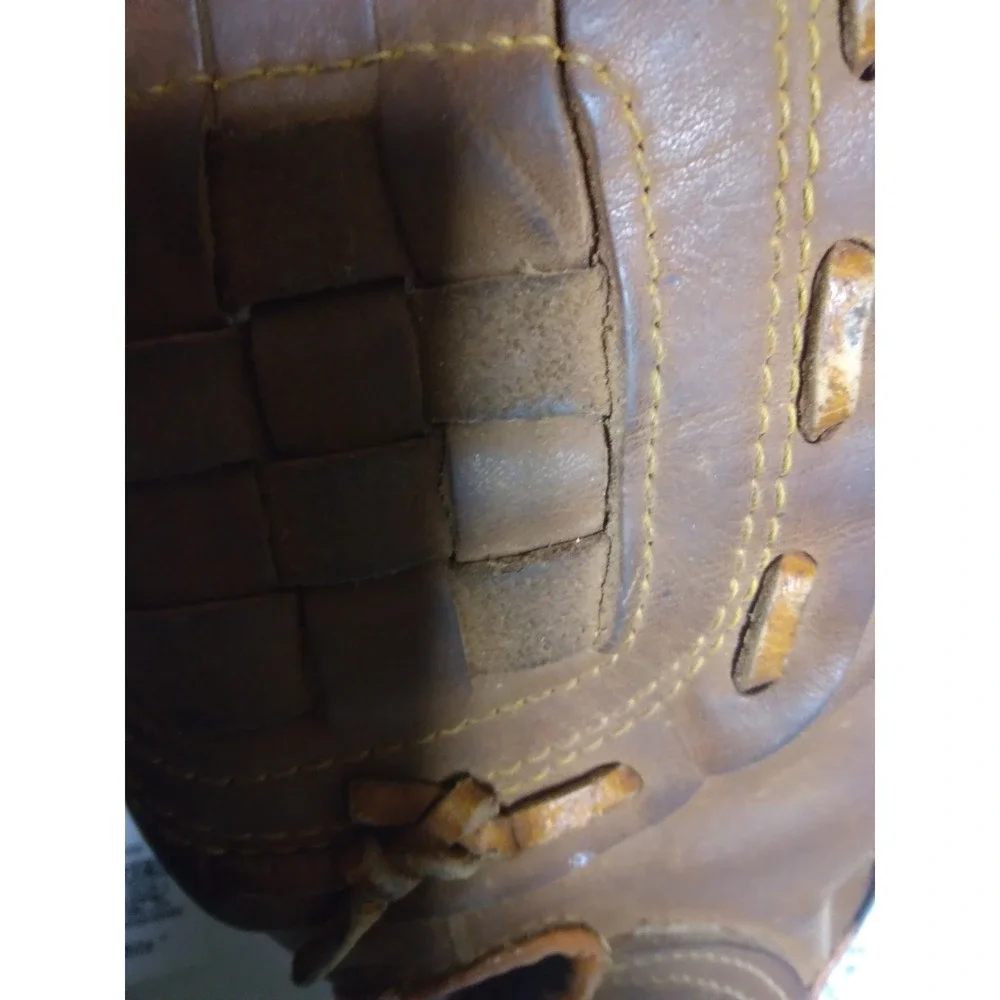 Vintage Rawlings youth baseball glove mitt 10 in carl ripken jr